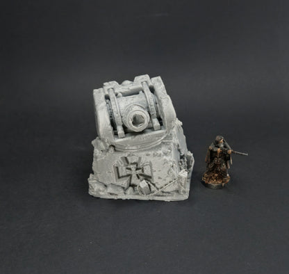 The Front Line Ruined Bunkers - 28mm/32mm Wargaming Terrain