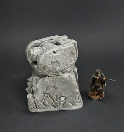 The Front Line Ruined Bunkers - 28mm/32mm Wargaming Terrain
