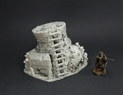 The Front Line Ruined Bunkers - 28mm/32mm Wargaming Terrain