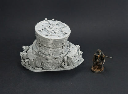The Front Line Ruined Bunkers - 28mm/32mm Wargaming Terrain