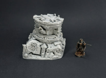 The Front Line Ruined Bunkers - 28mm/32mm Wargaming Terrain
