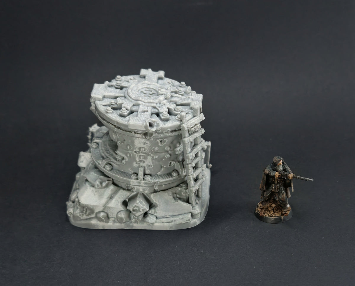 The Front Line Ruined Bunkers - 28mm/32mm Wargaming Terrain
