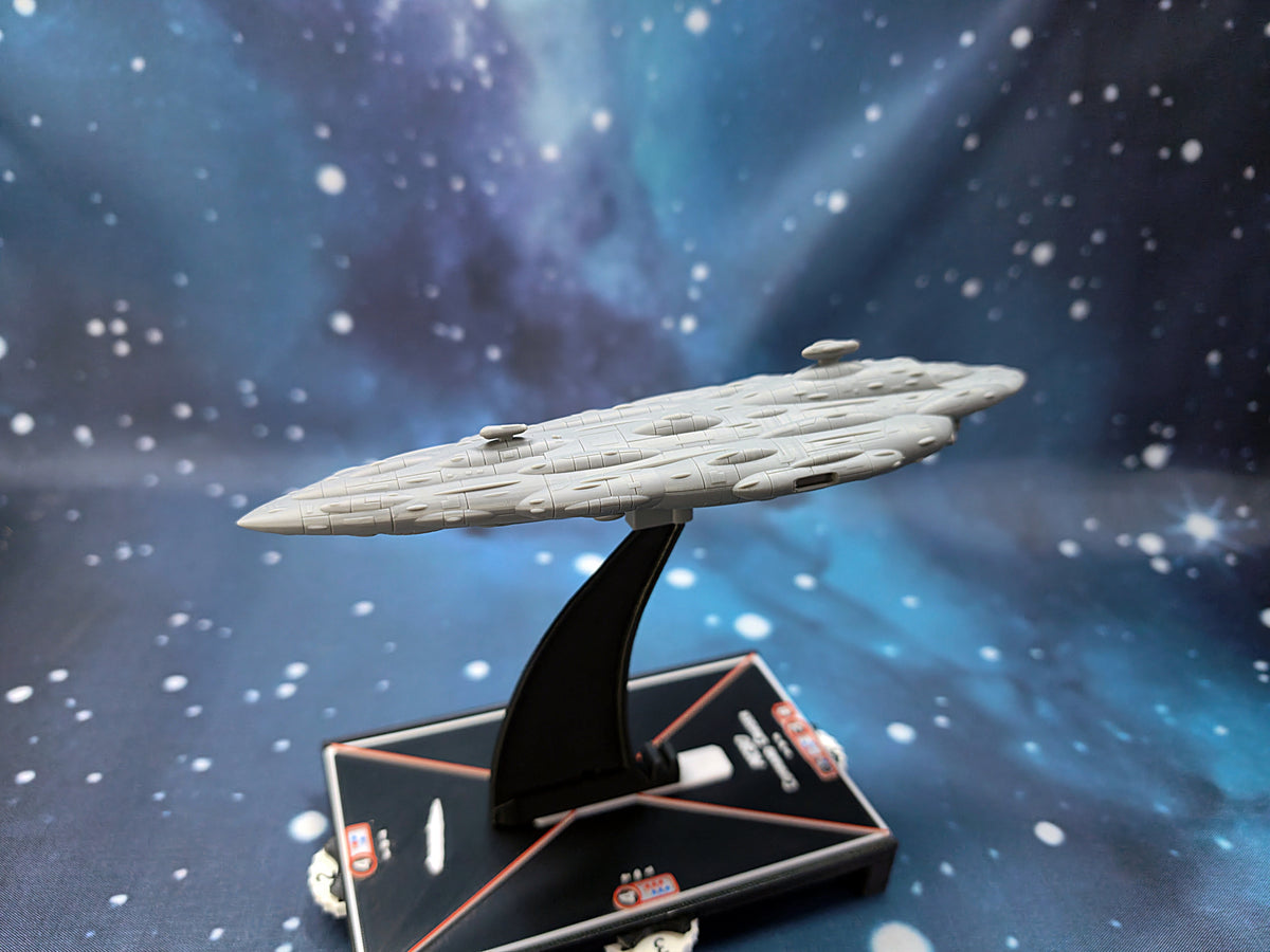 Rebel Alliance MC80 Star Cruiser model for tabletop fleet battles