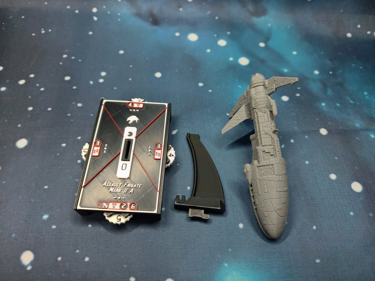 Sussy Assault Frigate Mark IV resin starship miniature