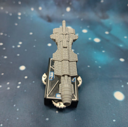 Star Wars Armada Onager-osztályú Csillagromboló – Hossz: 171 mm, Magas Részletességű 3D Nyomtatott Modell