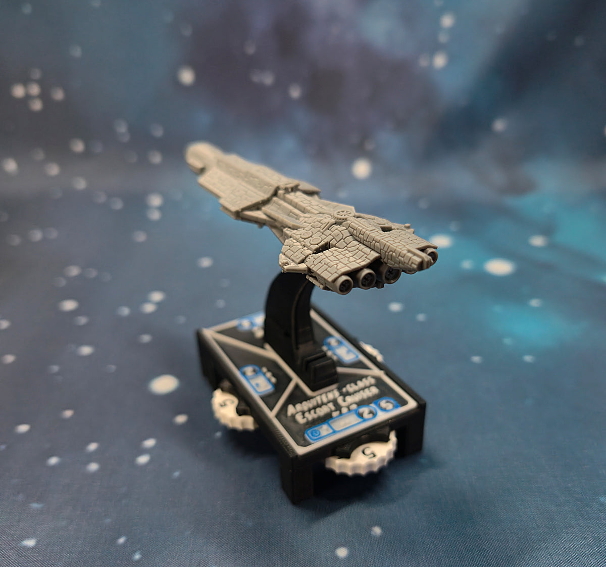 Star Wars Armada Onager-osztályú Csillagromboló – Hossz: 171 mm, Magas Részletességű 3D Nyomtatott Modell
