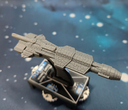 Star Wars Armada Onager-osztályú Csillagromboló – Hossz: 171 mm, Magas Részletességű 3D Nyomtatott Modell