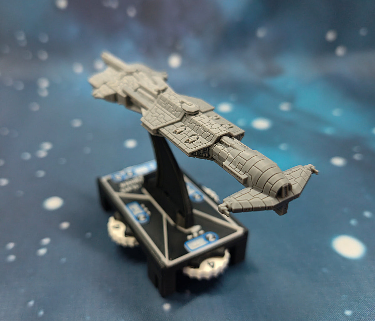 Star Wars Armada Onager-osztályú Csillagromboló – Hossz: 171 mm, Magas Részletességű 3D Nyomtatott Modell