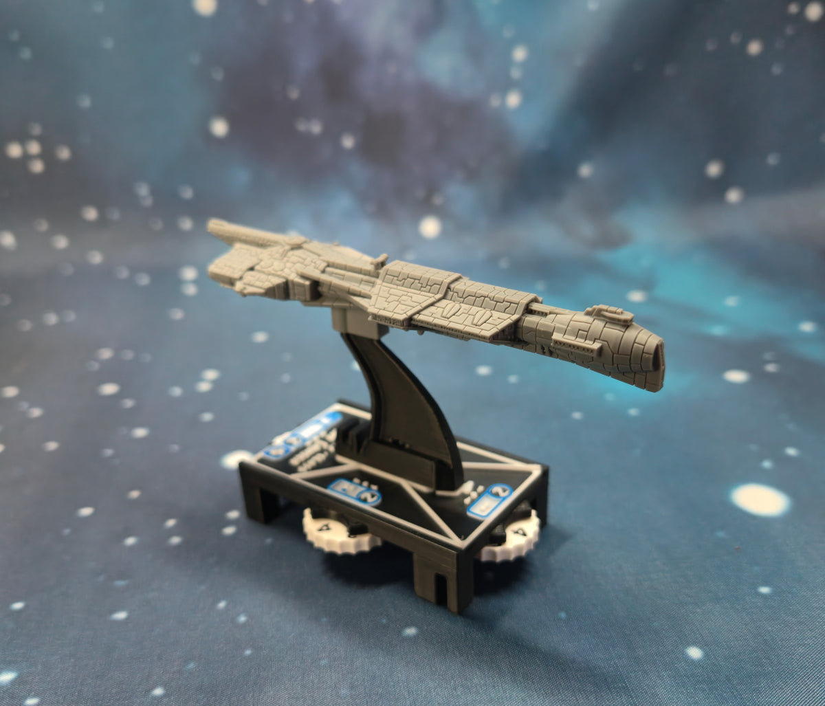 Star Wars Armada Onager-osztályú Csillagromboló – Hossz: 171 mm, Magas Részletességű 3D Nyomtatott Modell