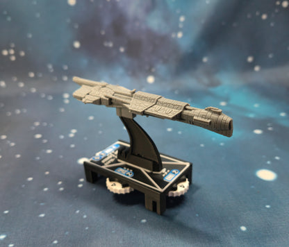 Star Wars Armada Onager-osztályú Csillagromboló – Hossz: 171 mm, Magas Részletességű 3D Nyomtatott Modell