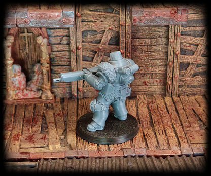 Bearskin Heavy Infantry miniatures for grimdark skirmish wargaming