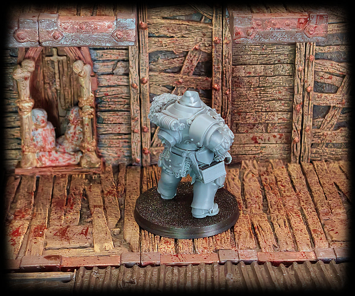 Arcamundi Bearskin Heavy Infantry Squad tabletop miniatures