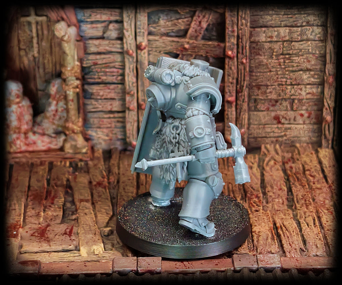 Bearskin Heavy Infantry tabletop figures in high-detail resin