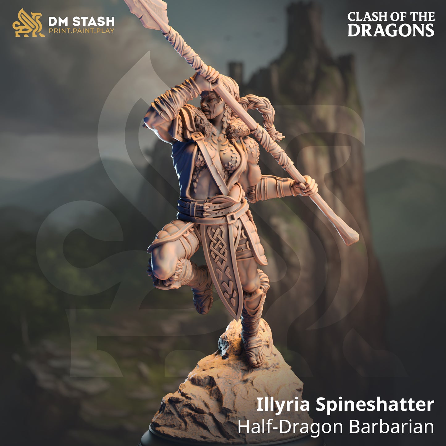 DM Stash : Clash of the Dragons - Full Board and Tabletop game