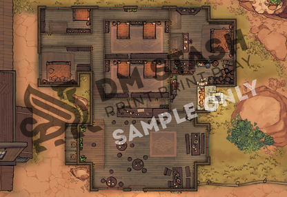 DM Stash : An Eastern Journey - Full Board and Tabletop game