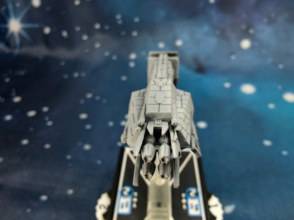 Interceptor IV Frigate Compatible with Armada scale games rear close-up