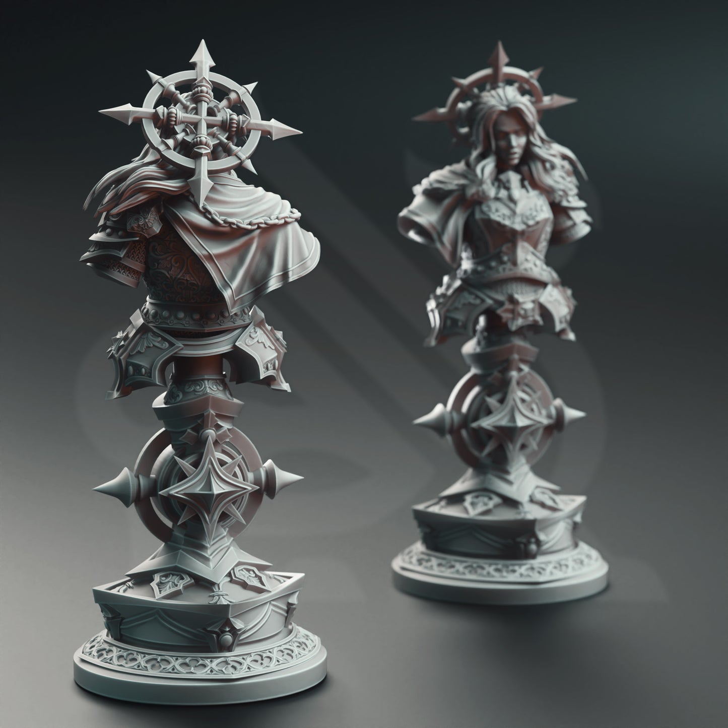 BUST - Paladin of Vengeance - Johanna Saffron the Scorned | DM Stash | D&D