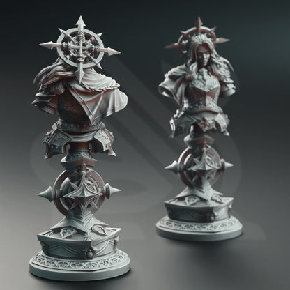 BUST - Paladin of Vengeance - Johanna Saffron the Scorned | DM Stash | D&D