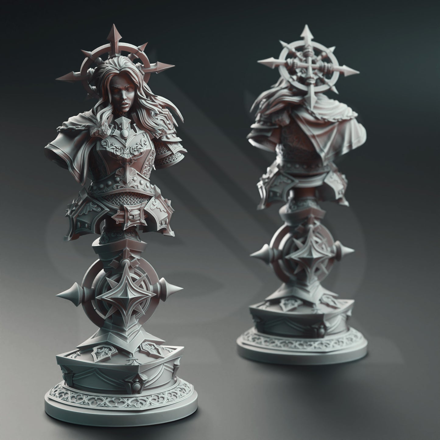 BUST - Paladin of Vengeance - Johanna Saffron the Scorned | DM Stash | D&D