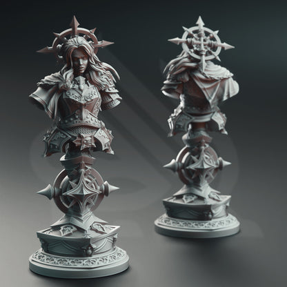 BUST - Paladin of Vengeance - Johanna Saffron the Scorned | DM Stash | D&D