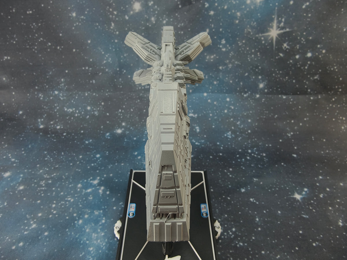 Kandosii-type Dreadnaught compatible with Armada scale games front close-up