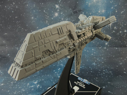Kandosii-type Dreadnaught compatible with Armada scale games left front close-up
