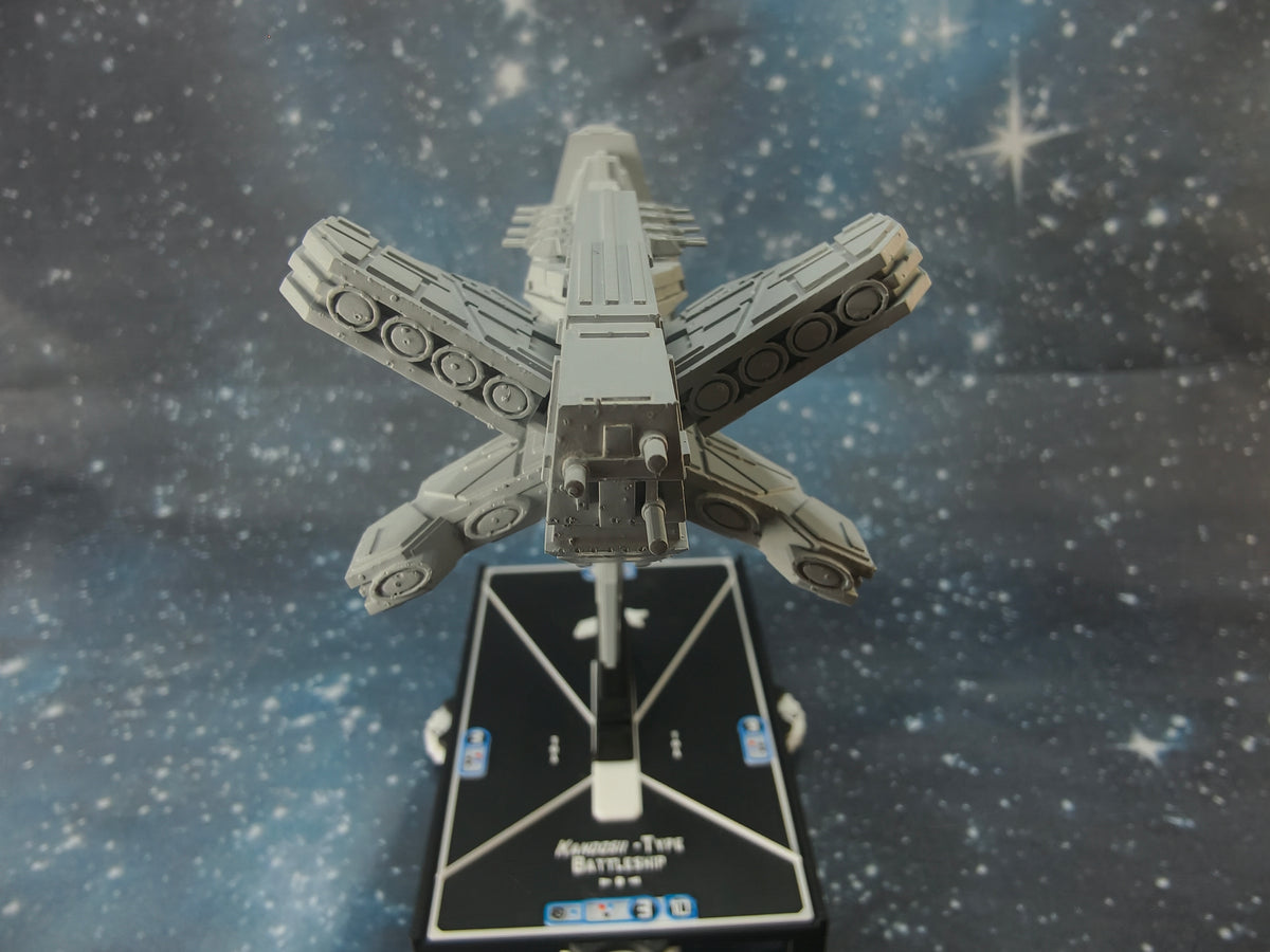 Kandosii-type Dreadnaught compatible with Armada scale games rear close-up