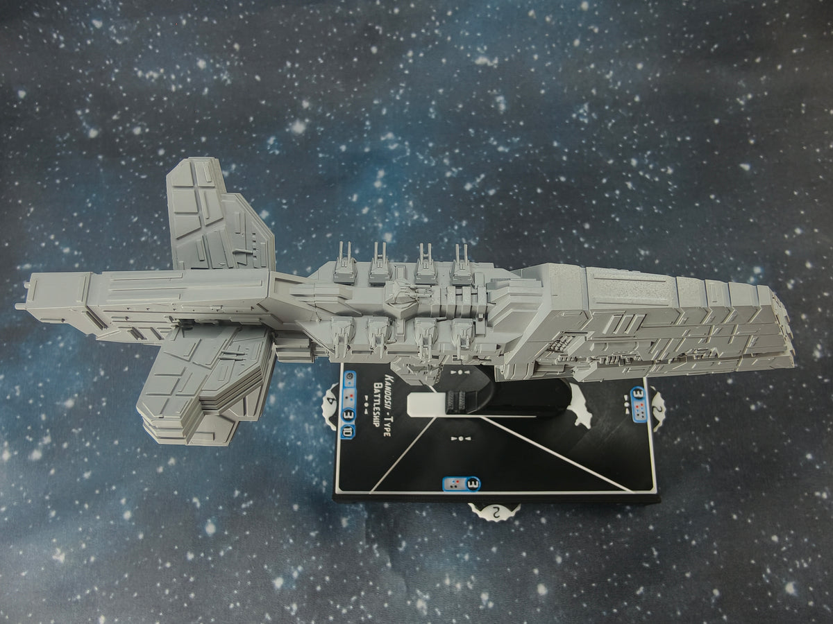 Kandosii-type Dreadnaught compatible with Armada scale games top close-up