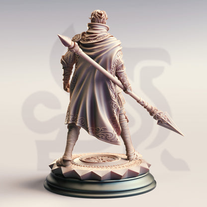 Human Spear Master - Korthis | DM Stash | D&D