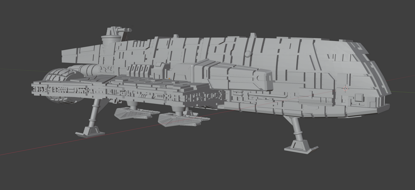 Imperial Gozanti-class Assault Carriers Special scale