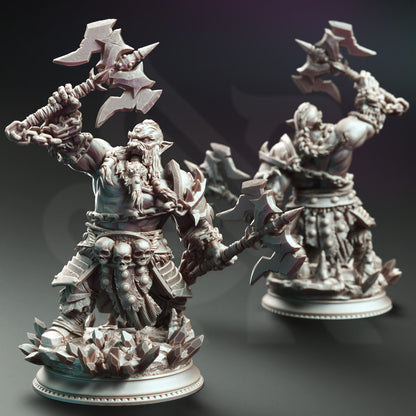 Dark Dwarf Berserker Barbarian - Korthart the Hateful Heart | DM Stash | D&D