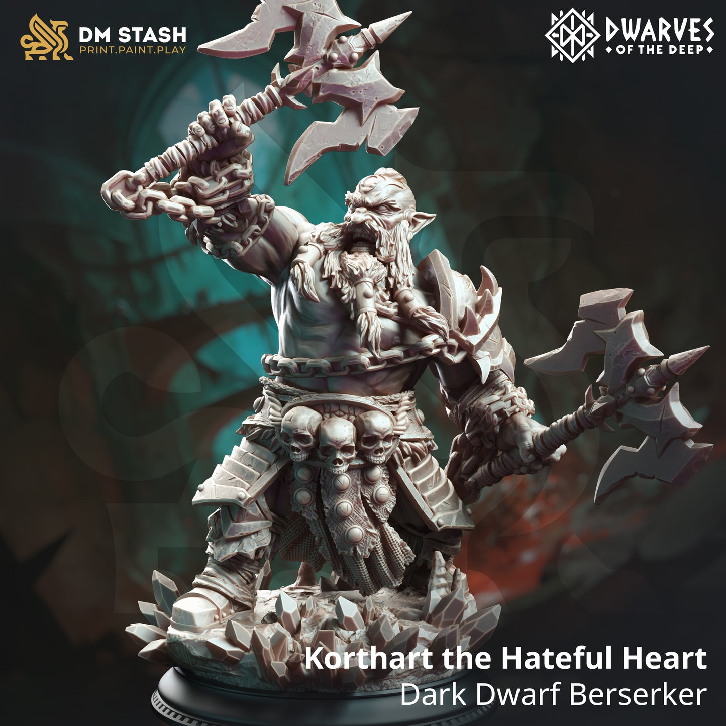 DM Stash : Dwarves of the Deep - Full Board and Tabletop game