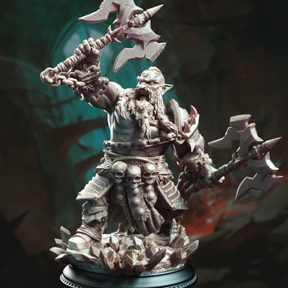 Dark Dwarf Berserker Barbarian - Korthart the Hateful Heart | DM Stash | D&D