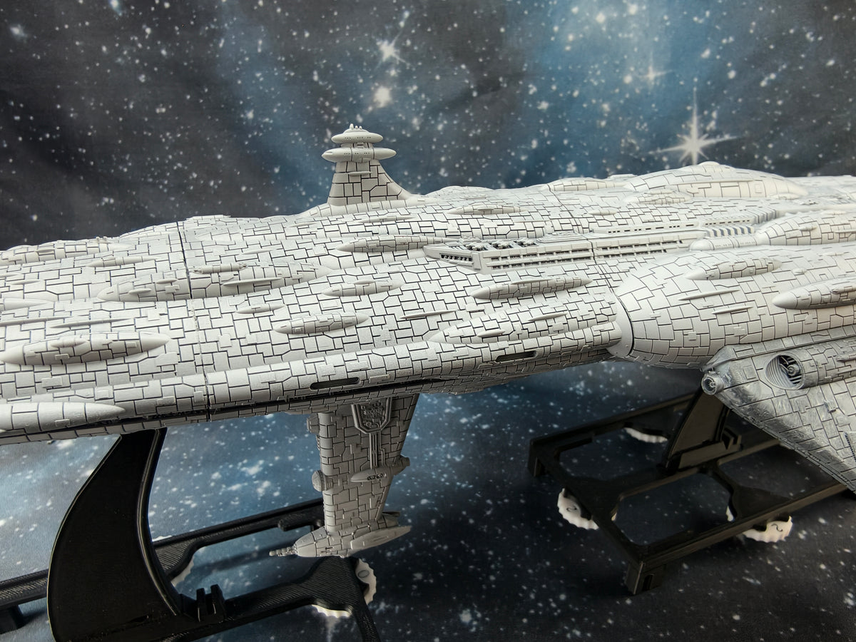 MC108 "Skar Akan" Star Defender Compatible with Armada scale games left side view