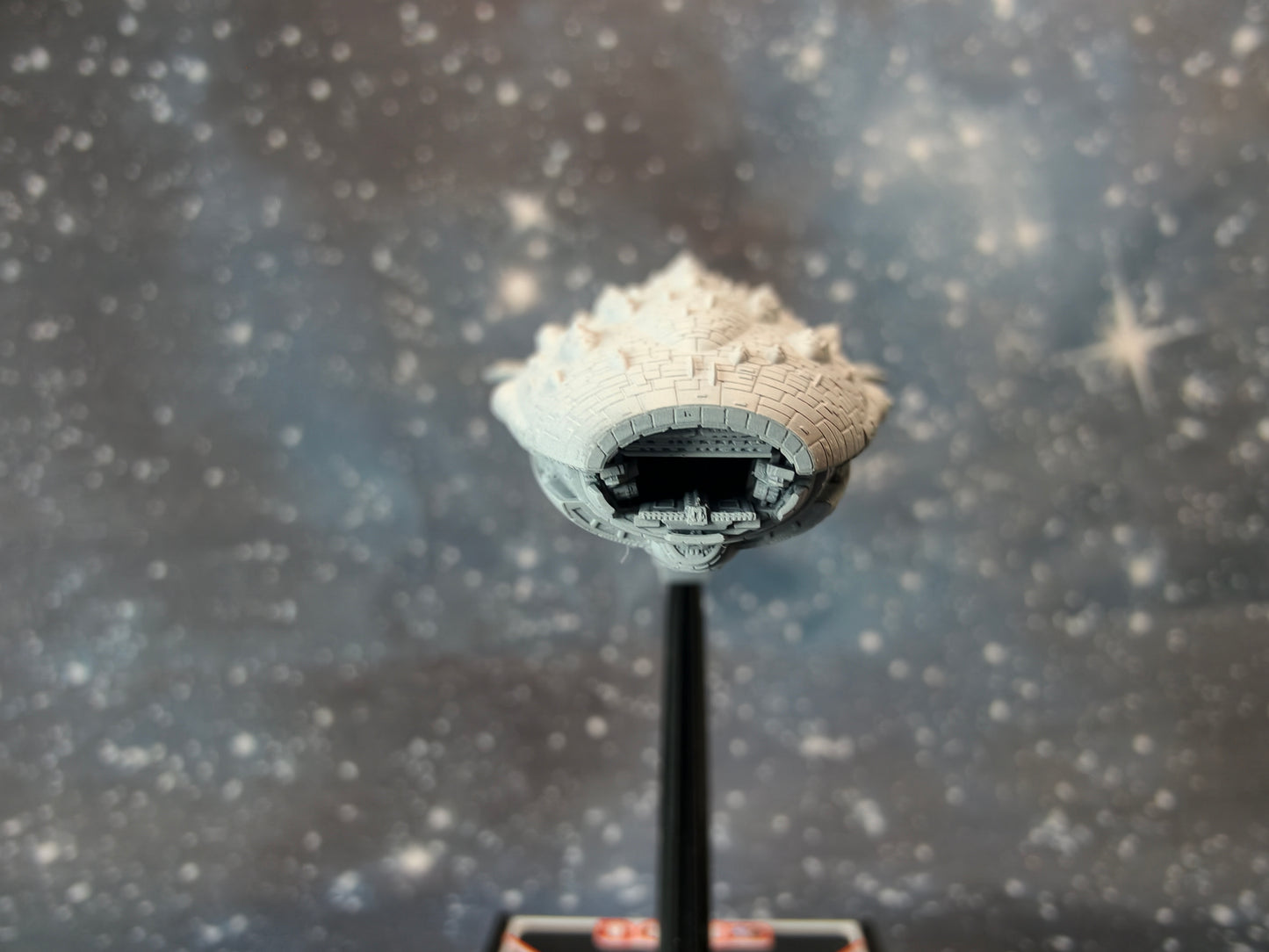 MC43 Armored Carrier compatible with Armada scale games front close-up