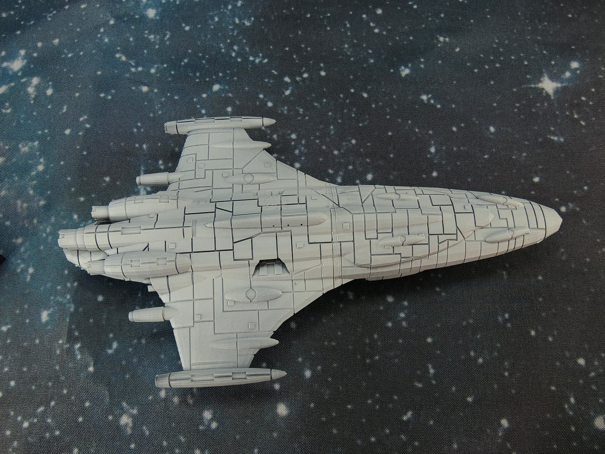 MC70 Barracuda Star Cruiser compatible with Armada scale games model only