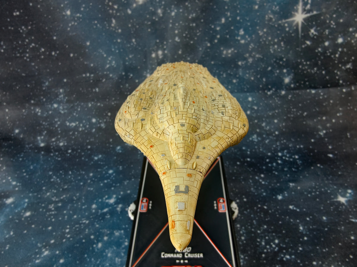 MC80b Star Cruiser Compatible with Armada scale games rear close-up