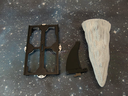 MC90 "Defiance" Star Cruiser Compatible with Armada scale games model-stand variant