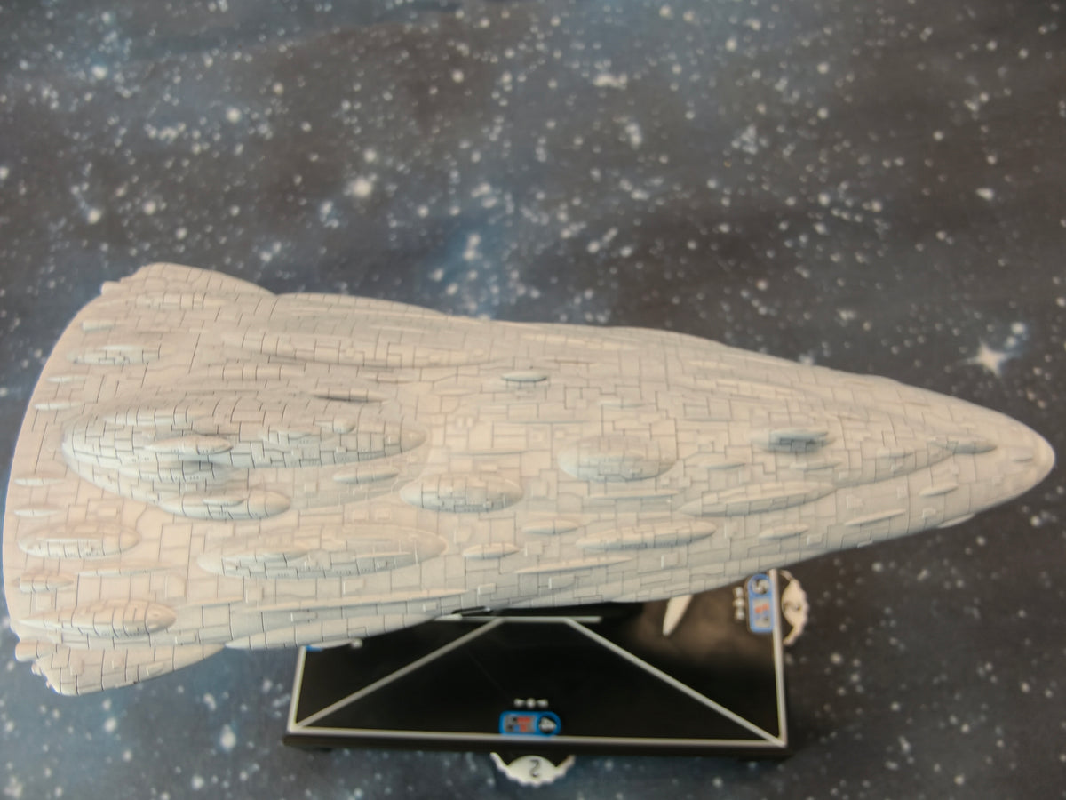 MC90 "Defiance" Star Cruiser Compatible with Armada scale games top close-up