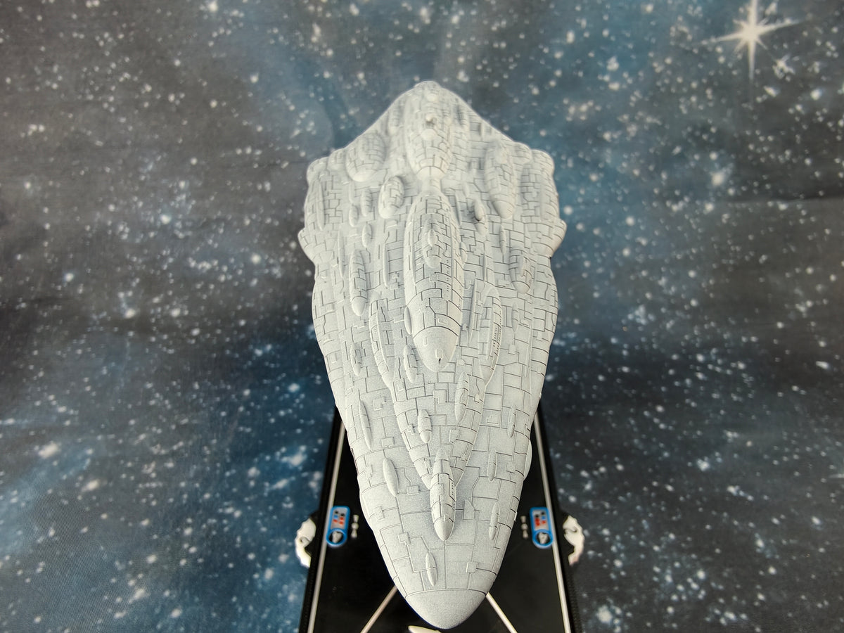 MC90 Voyager Star Cruiser Compatible with Armada scale games front close-up