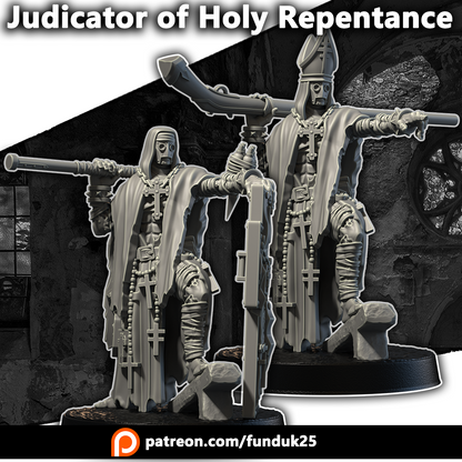 Judicator of Holy Repentance - compatible with Trench Crusade scale games