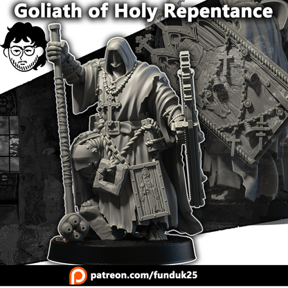 Goliath of Holy Repentance - compatible with Trench Crusade scale games