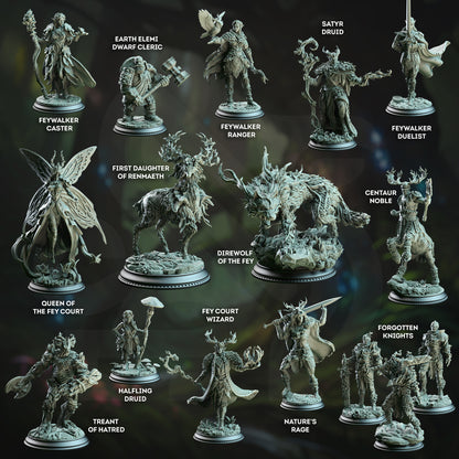 DM Stash : The Fey Court - Full Board and Tabletop game