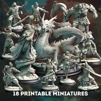 DM Stash : An Eastern Journey - Full Board and Tabletop game