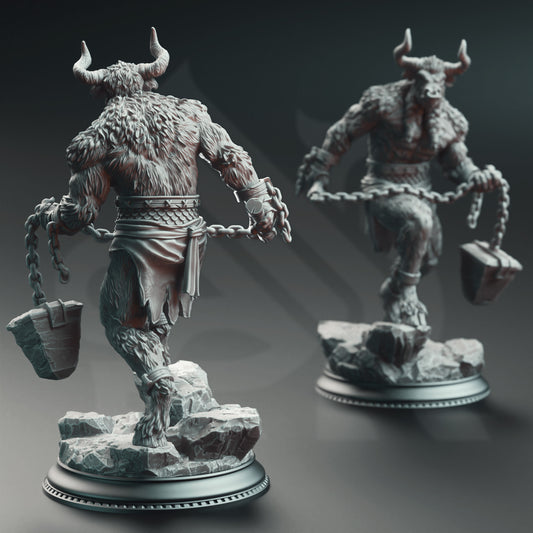 Minotaur Warriors of the Labrinth's Depths