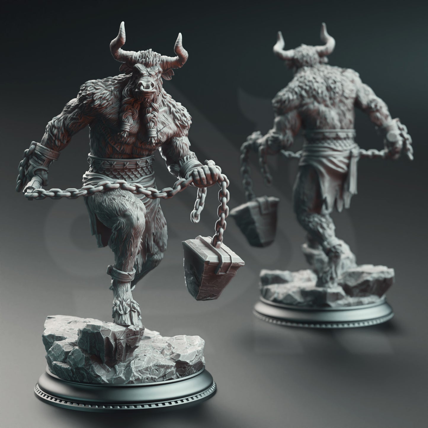 Minotaur Warriors of the Labrinth's Depths