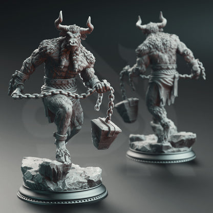 Minotaur Warriors of the Labrinth's Depths