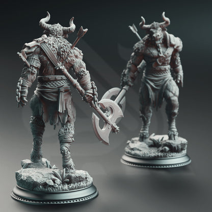Minotaur Warriors of the Labrinth's Depths