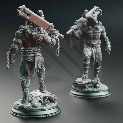Minotaur Warriors of the Labrinth's Depths