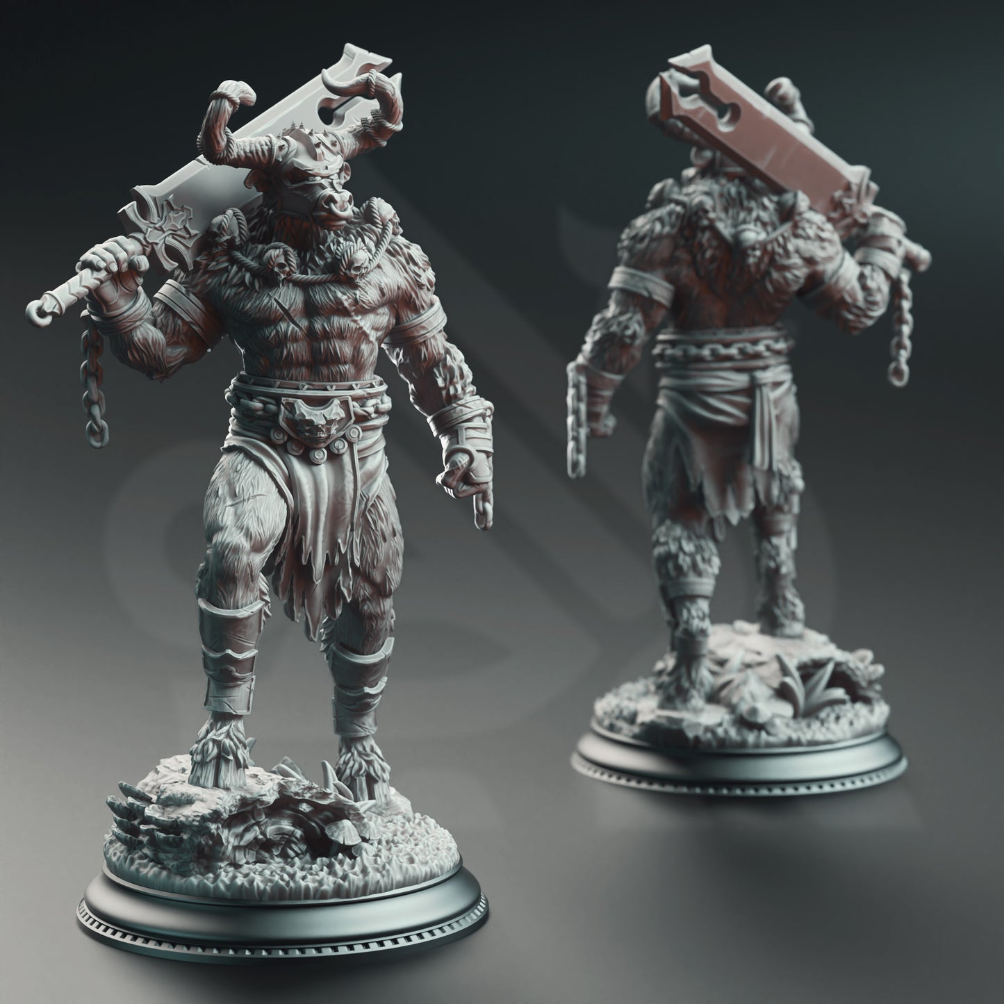Minotaur Warriors of the Labrinth's Depths